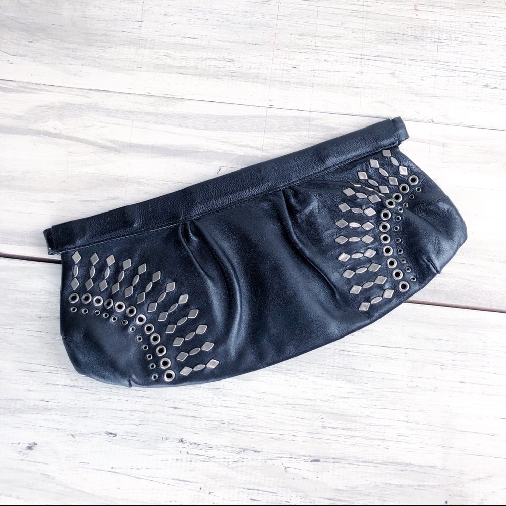 Steve Madden Black Clutch